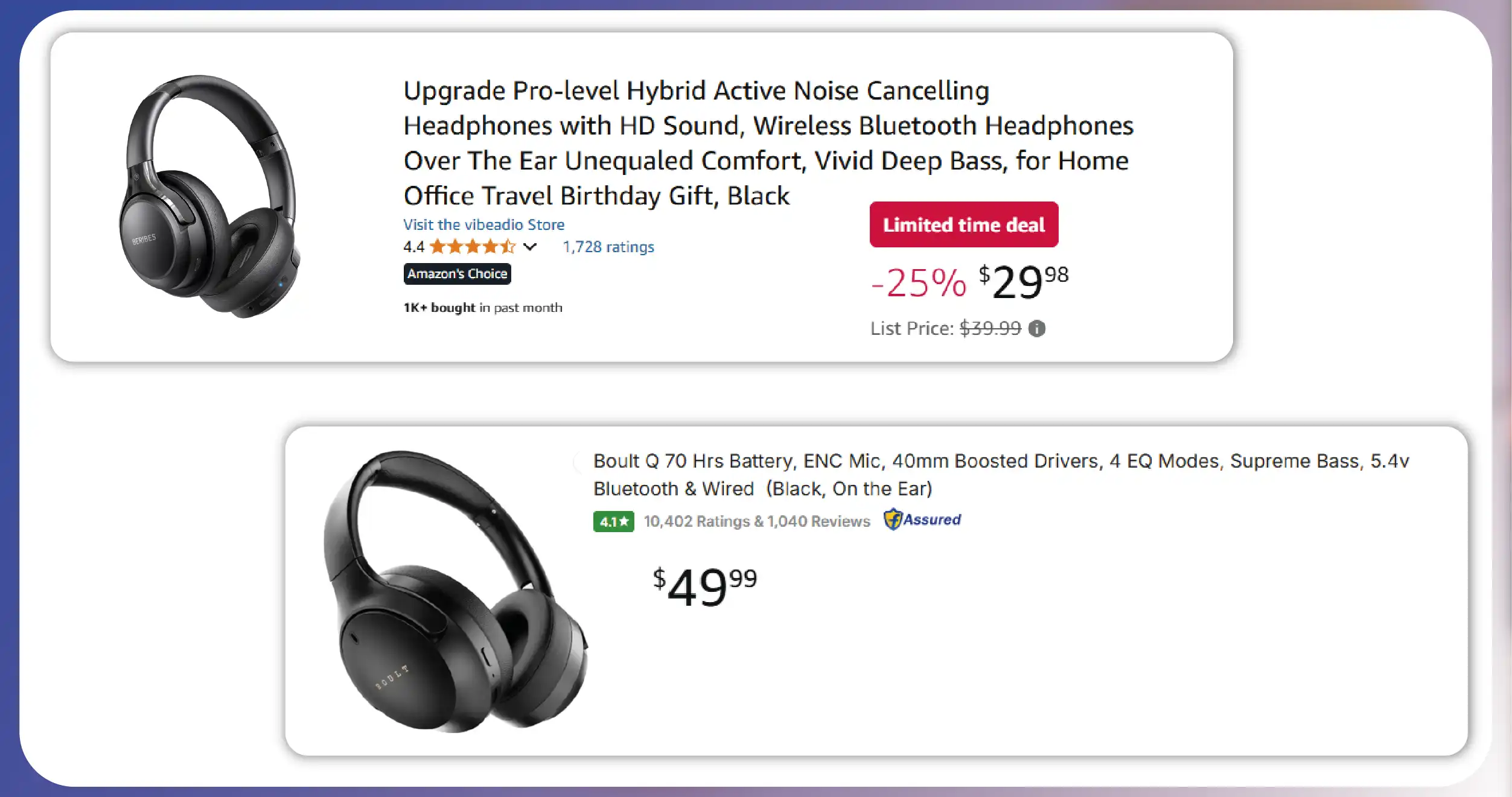 What are competitors charging